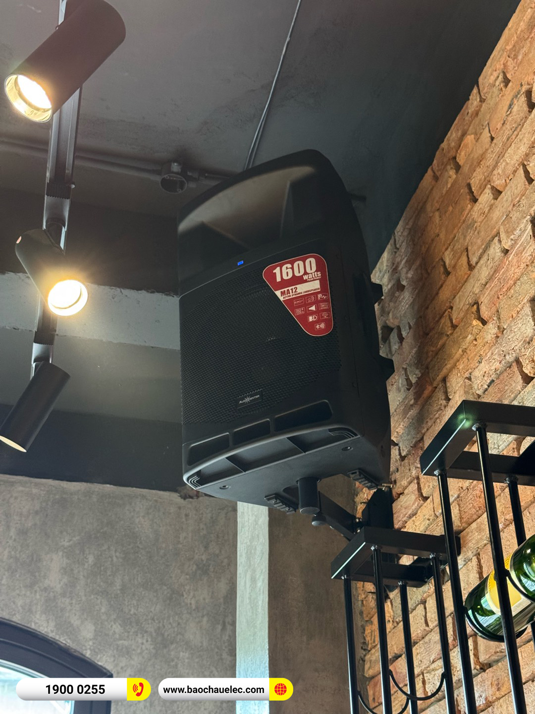 Lắp đặt d&agrave;n &acirc;m thanh Audiocenter hơn 60tr cho Nh&agrave; h&agrave;ng Cheer House Beer ở H&agrave; Nội 