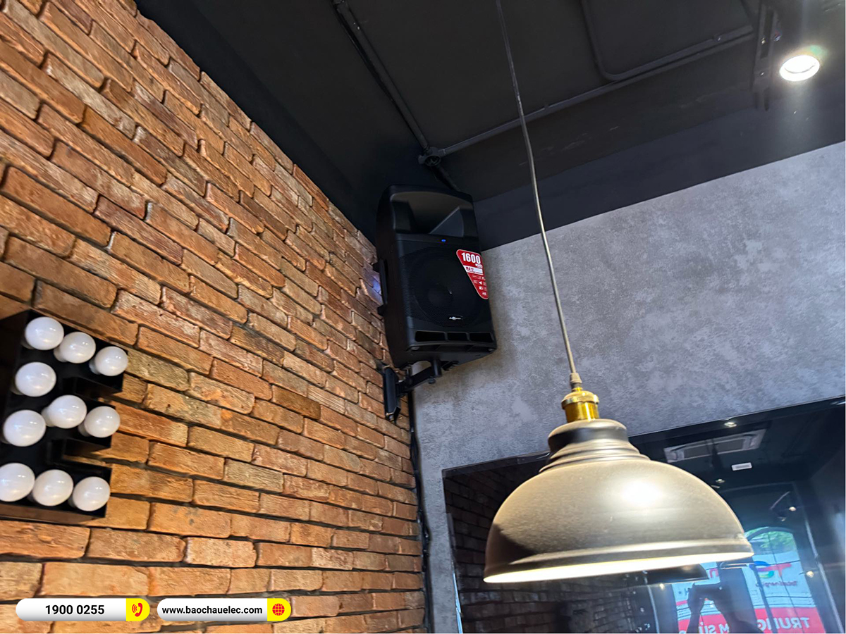 Lắp đặt d&agrave;n &acirc;m thanh Audiocenter hơn 60tr cho Nh&agrave; h&agrave;ng Cheer House Beer ở H&agrave; Nội 
