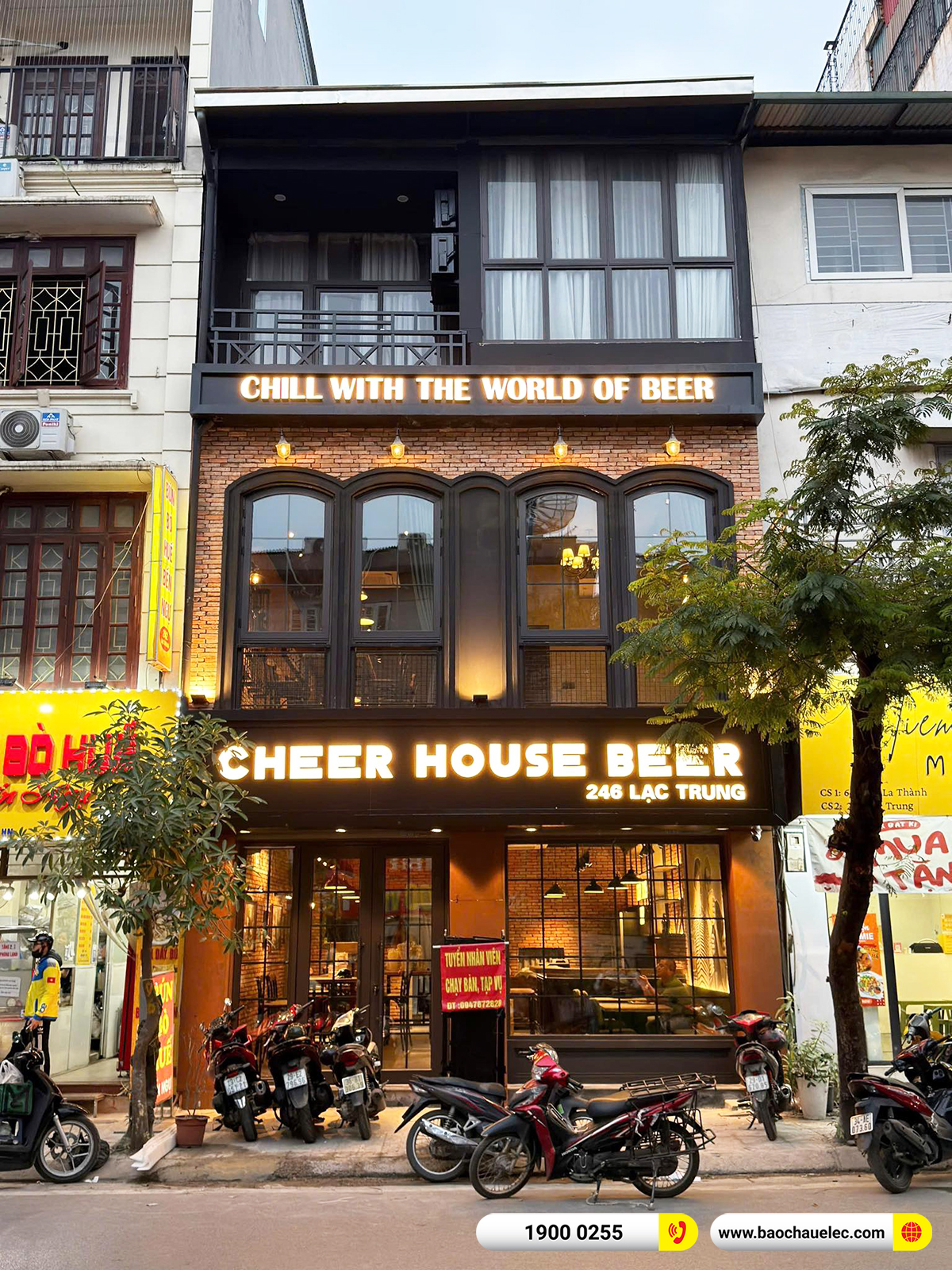 Lắp đặt d&agrave;n &acirc;m thanh Audiocenter hơn 60tr cho Nh&agrave; h&agrave;ng Cheer House Beer ở H&agrave; Nội 