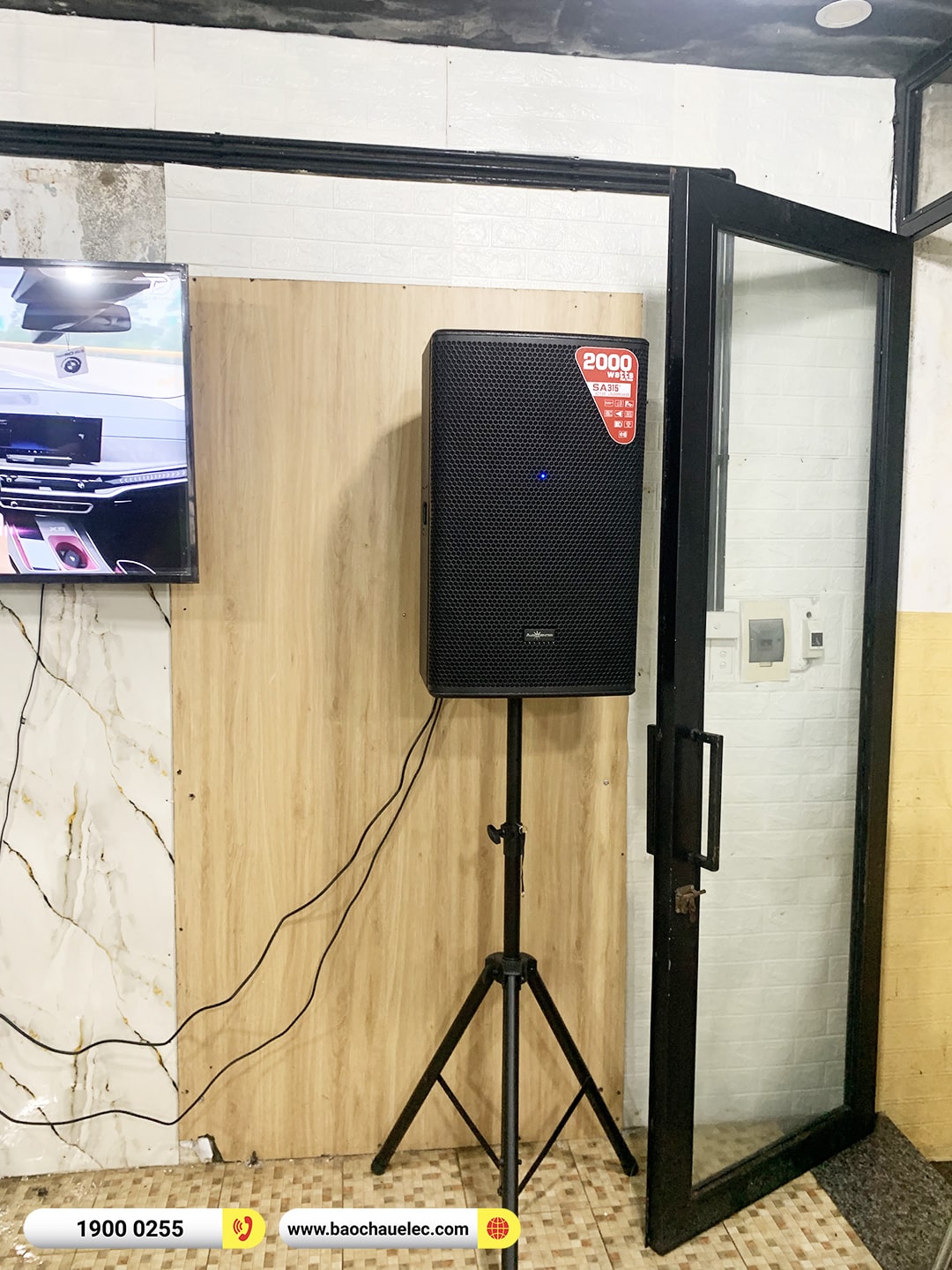 Lắp đặt dàn âm thanh nhà hàng Audiocenter cho chị Nhỏ tại Đà Nẵng