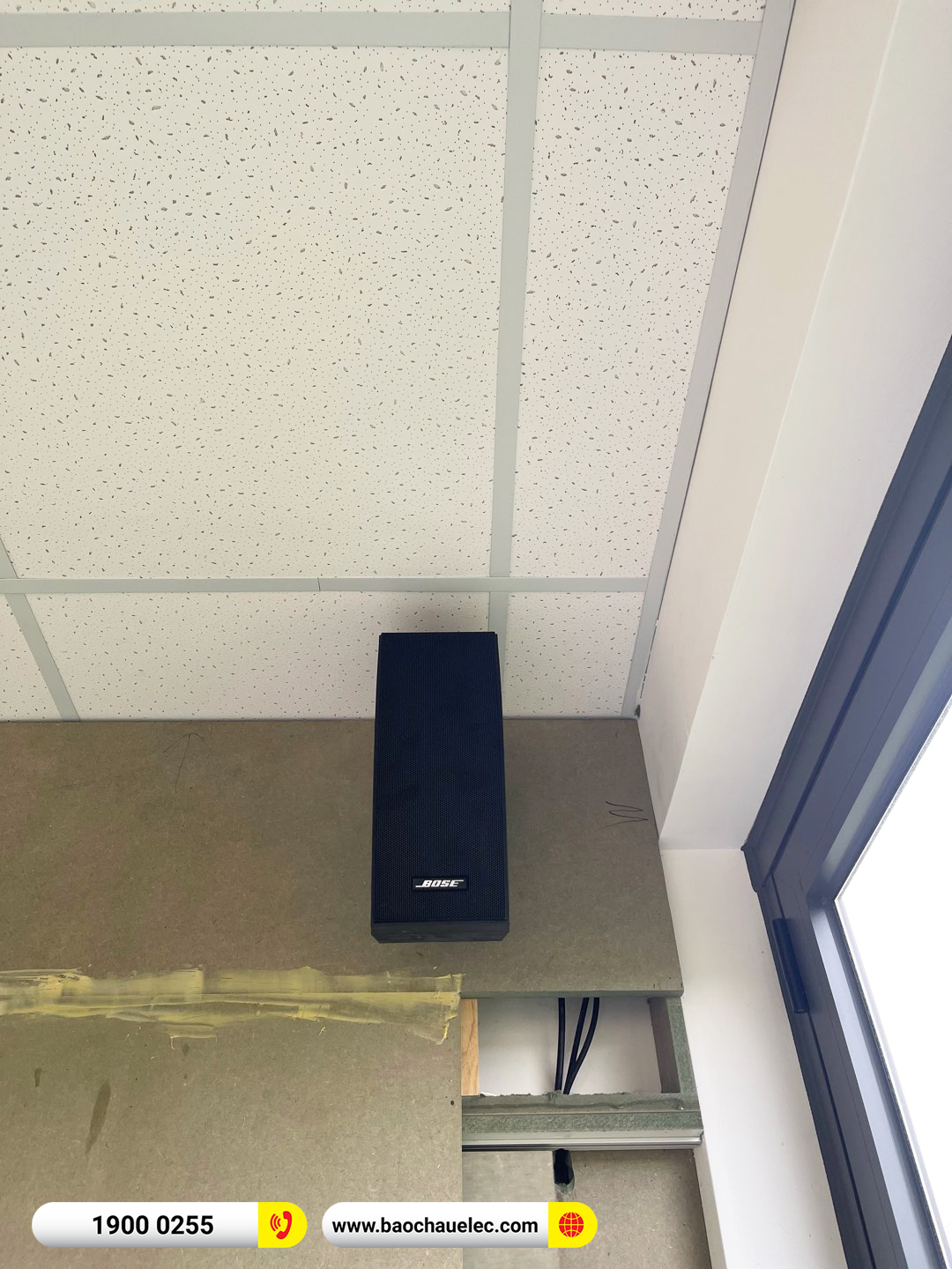 Lắp đặt dàn âm thanh Bose hơn 46tr cho công ty TNHH Miyo Deco tại Vũng Tàu