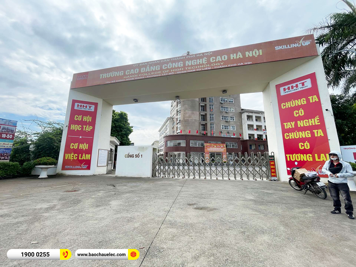 hệ thống âm thanh phòng họp, hội thảo ITC cho Trường Cao đẳng Công nghệ cao Hà Nội