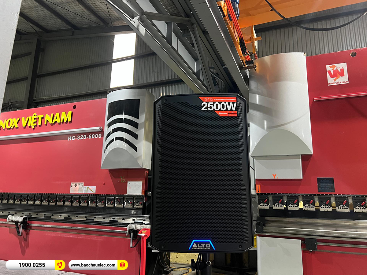 Lắp đặt d&agrave;n &acirc;m thanh hội trường Alto hơn 50tr cho C&ocirc;ng ty INOX Việt Nam tại H&agrave; Nội 