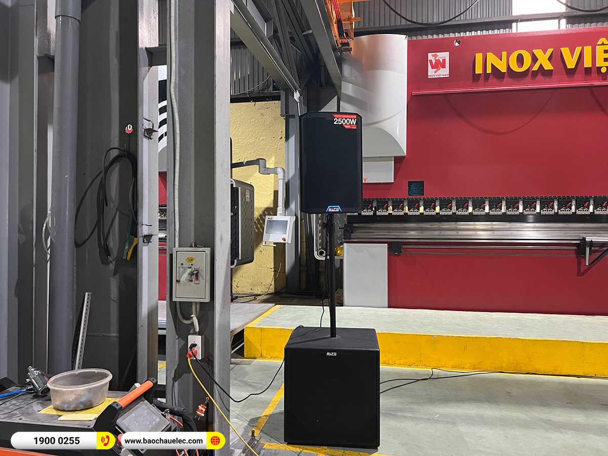 Lắp đặt d&agrave;n &acirc;m thanh hội trường Alto hơn 50tr cho C&ocirc;ng ty INOX Việt Nam tại H&agrave; Nội 