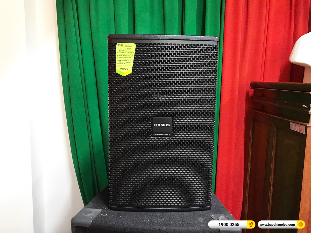 Lắp đặt dàn âm thanh hội trường Domus cho Bảo hiểm XH TP Cần Thơ