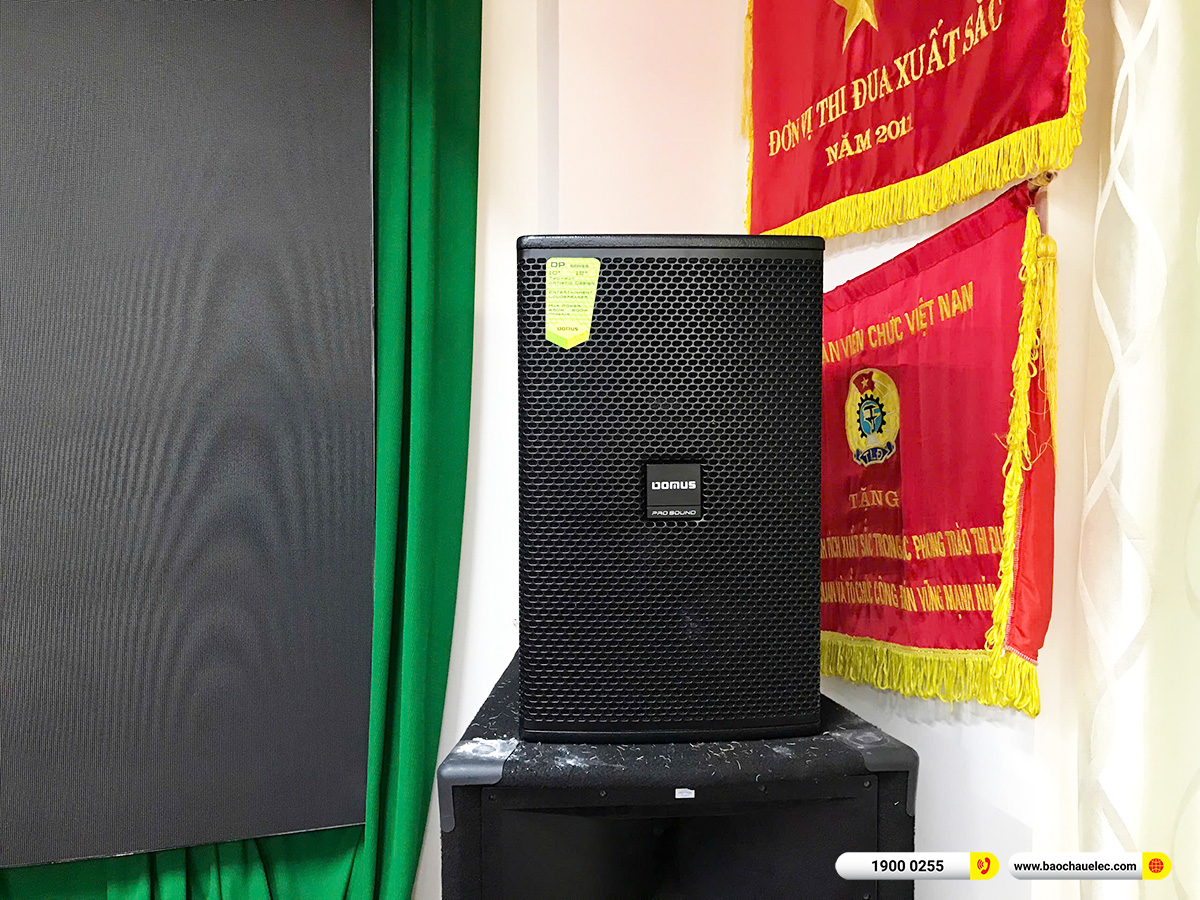 Lắp đặt dàn âm thanh hội trường Domus cho Bảo hiểm XH TP Cần Thơ