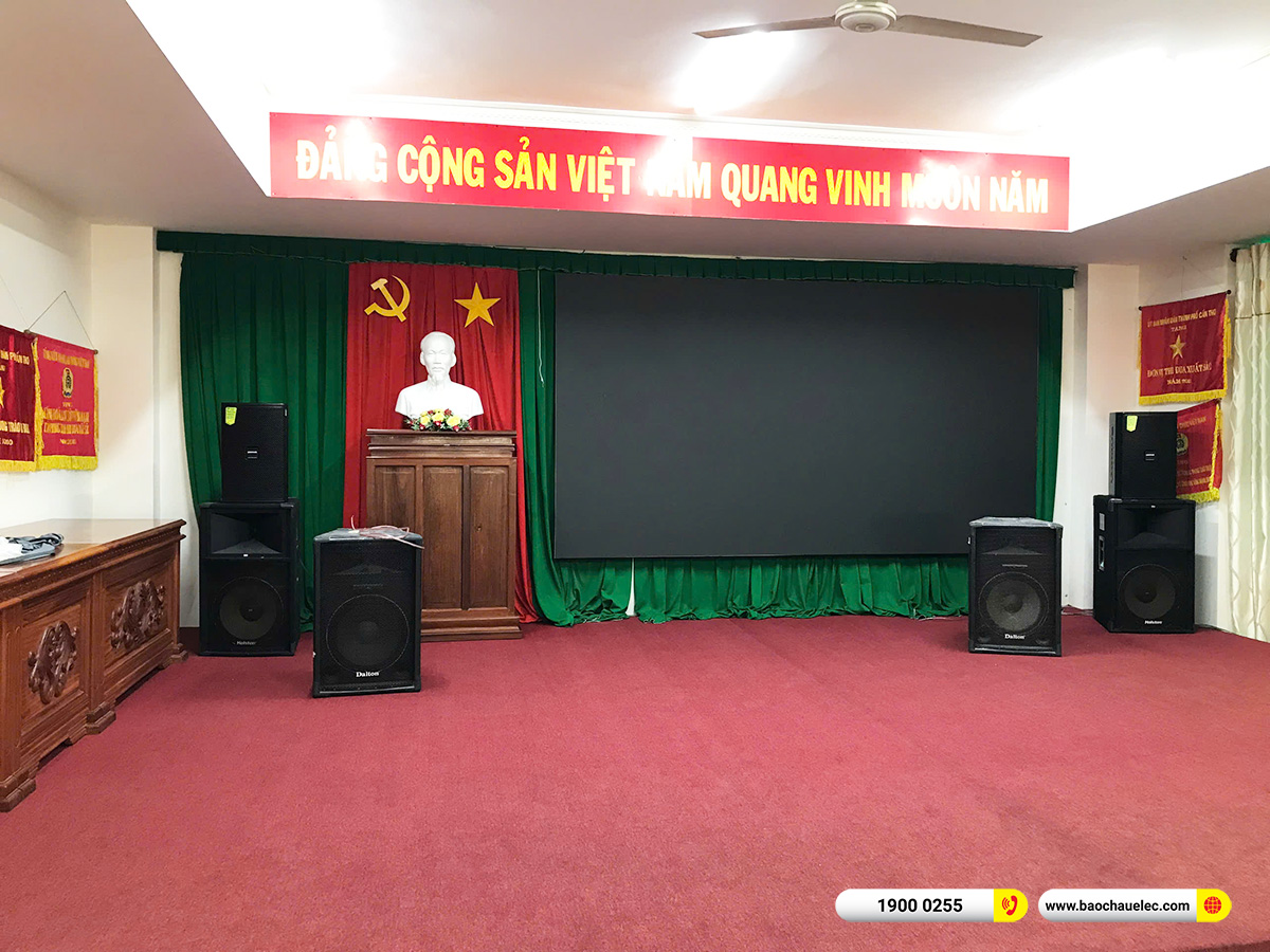 Lắp đặt dàn âm thanh hội trường Domus cho Bảo hiểm XH TP Cần Thơ