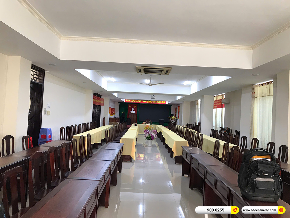 Lắp đặt dàn âm thanh hội trường Domus cho Bảo hiểm XH TP Cần Thơ