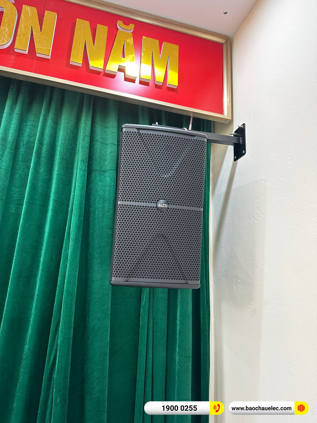 Lắp đặt dàn âm thanh hội trường Alto cho cơ quan tại Hà Nội (Alto AT2000II, CA-J604, DSP 9000 Plus, SW612, U900 Plus X) 