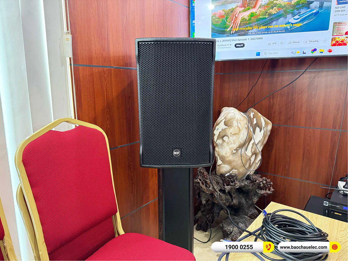Lắp đặt dàn âm thanh hội trường RCF cho Công ty Cổ phần LMD Home tại Hà Nội