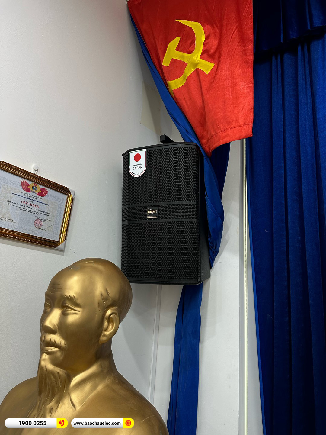 Lắp đặt d&agrave;n &acirc;m thanh hội trường BIK cho CT CP Tư vấn & Đầu tư X&acirc;y dựng CCIC tại H&agrave; Nội 