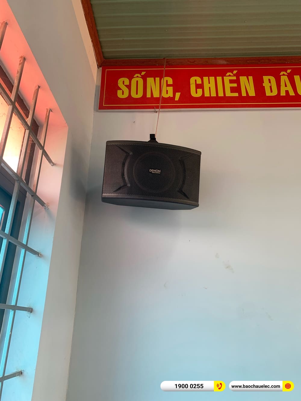 Lắp đặt dàn âm thanh hội trường Denon cho trường THPT Nguyễn Trãi ở Đăk Lăk
