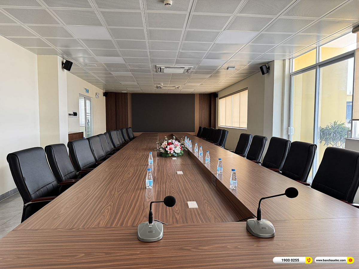 Lắp đặt d&agrave;n &acirc;m thanh hội trường, ph&ograve;ng họp Audiocenter gần 380tr cho C&ocirc;ng Ty CP Cảng Đồng Nai 