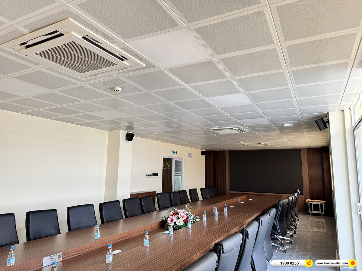 Lắp đặt d&agrave;n &acirc;m thanh hội trường, ph&ograve;ng họp Audiocenter gần 380tr cho C&ocirc;ng Ty CP Cảng Đồng Nai 