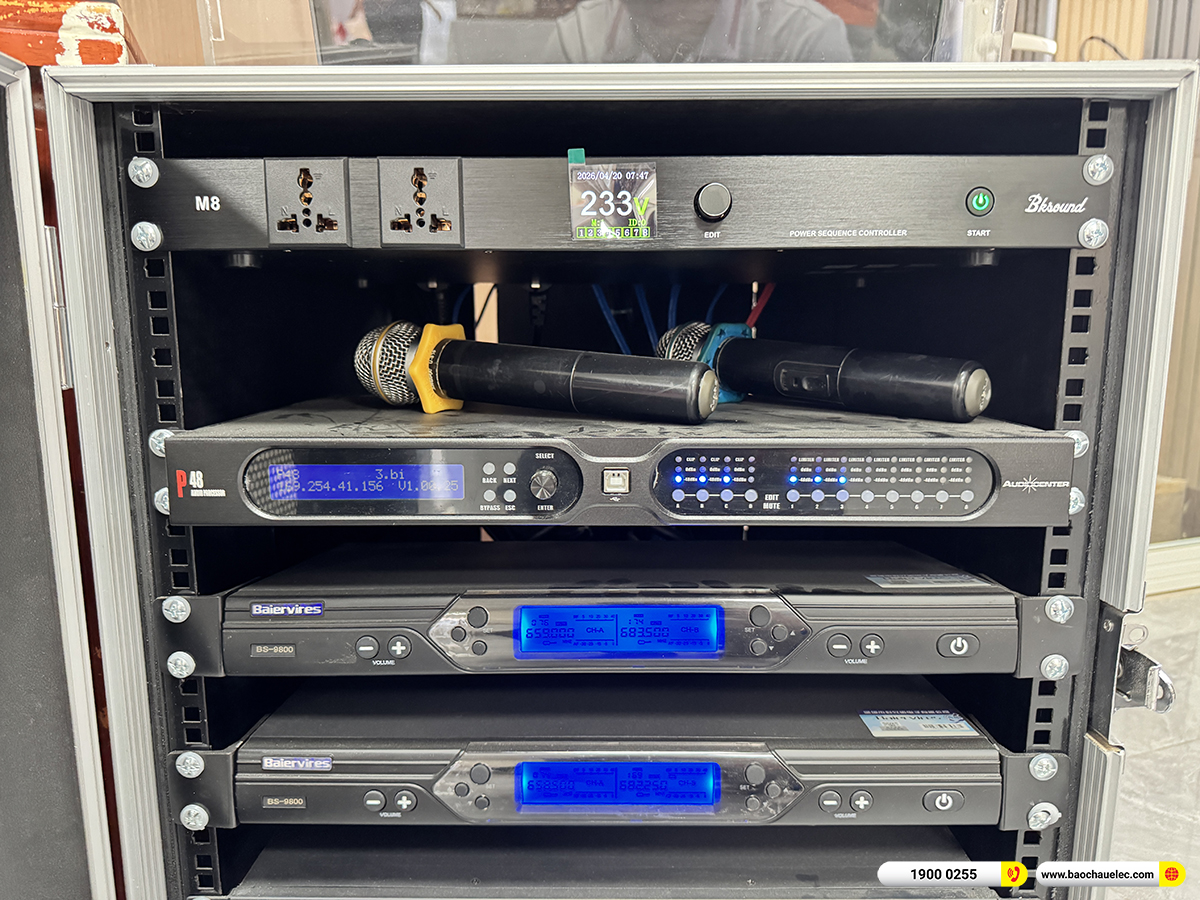 Lắp đặt d&agrave;n &acirc;m thanh hội trường, ph&ograve;ng họp Audiocenter gần 380tr cho C&ocirc;ng Ty CP Cảng Đồng Nai 