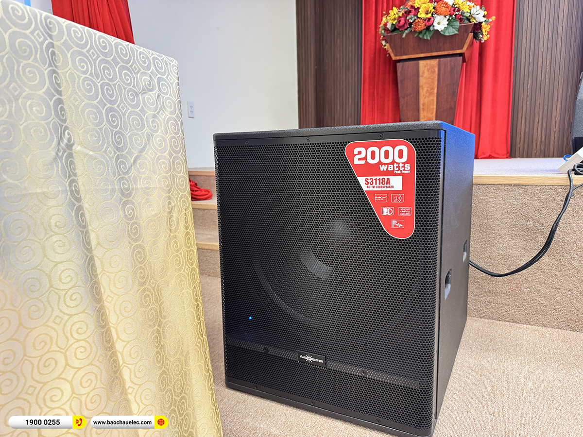 Lắp đặt d&agrave;n &acirc;m thanh hội trường, ph&ograve;ng họp Audiocenter gần 380tr cho C&ocirc;ng Ty CP Cảng Đồng Nai 