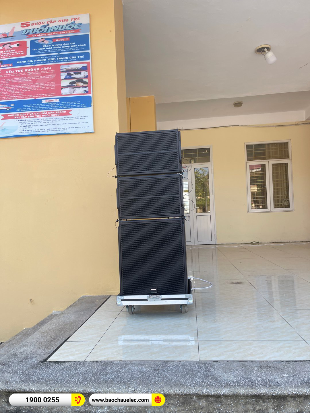 Lắp đặt dàn âm thanh hội trường, sân khấu trị giá hơn 72tr cho nhà hàng Ngôi Sao tại Thái Bình 