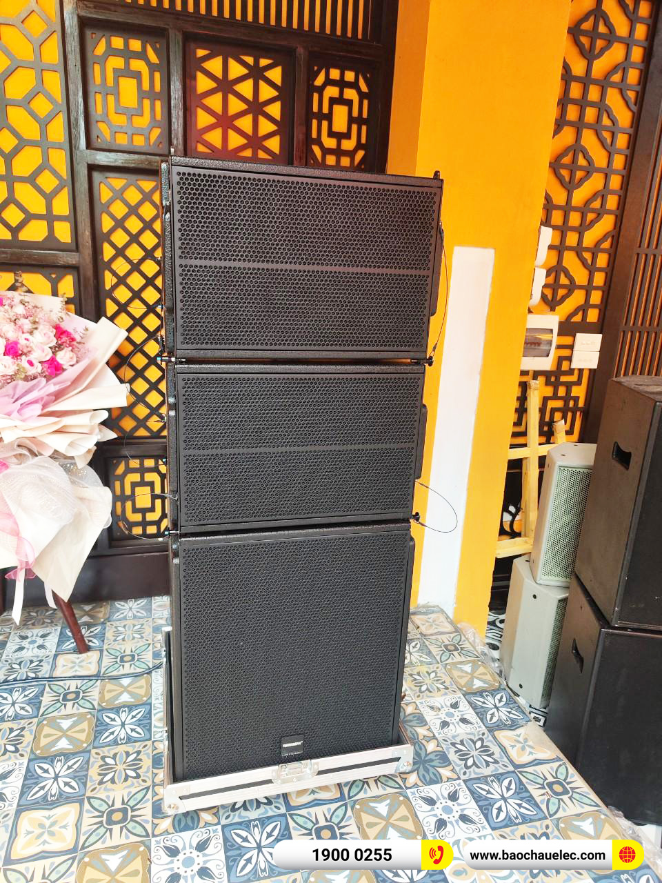 Lắp đặt dàn âm thanh Array Temeisheng cho quán Cafe An Hội An tại Hà Nội 