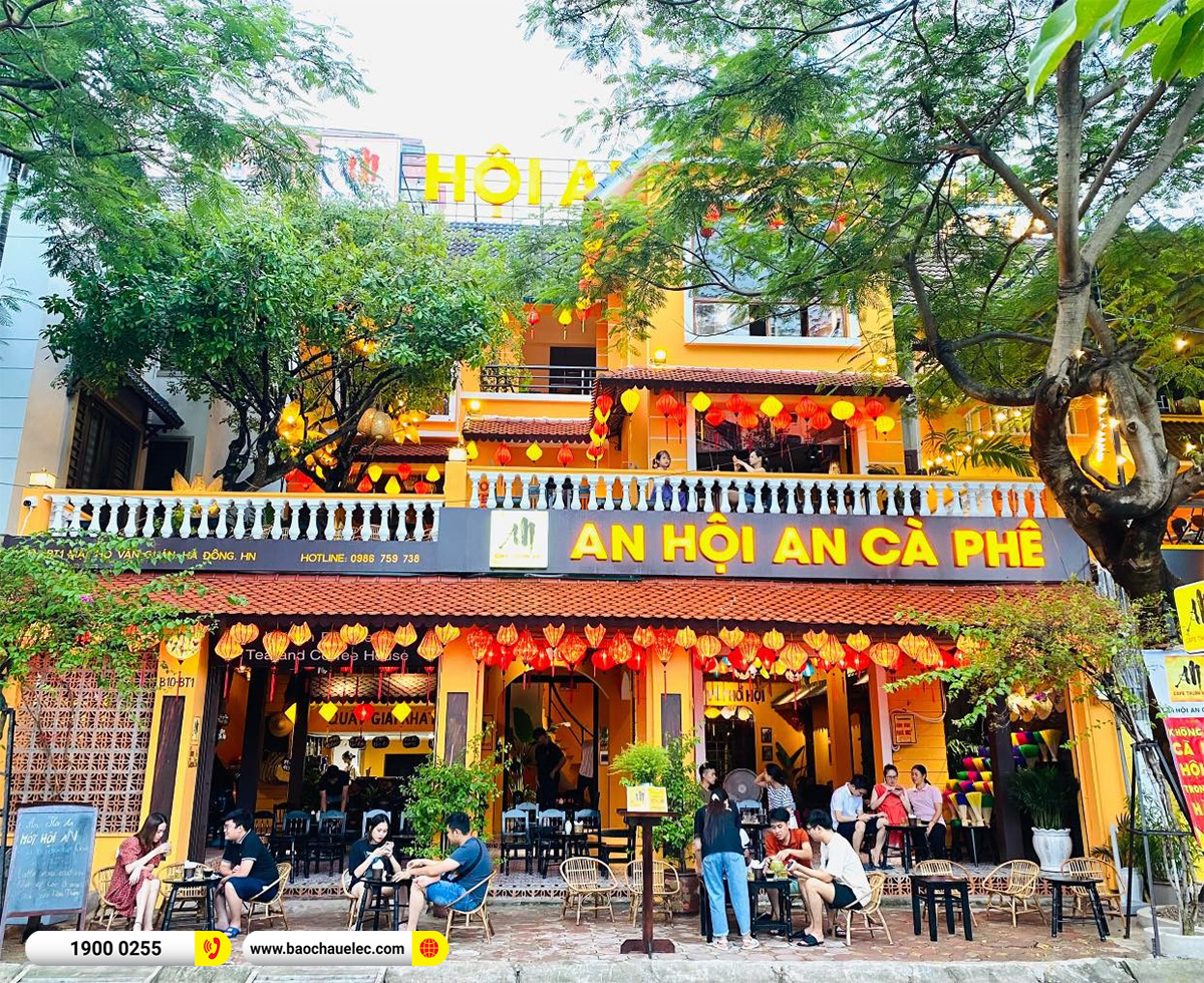 Lắp đặt dàn âm thanh Array Temeisheng cho quán Cafe An Hội An tại Hà Nội 