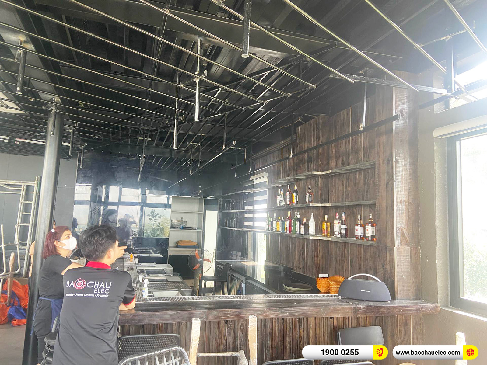 Lắp đặt dàn âm thanh BMB cho Quán Cafe Hải Đăng tại Quảng Ninh