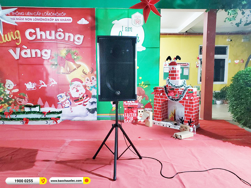 Lắp đặt dàn âm thanh hơn 45tr cho Trường Mầm non Lômônôxốp An Khánh tại Hà Nội (CatKing Pro 1.5+, QD4.13, KP500,…)