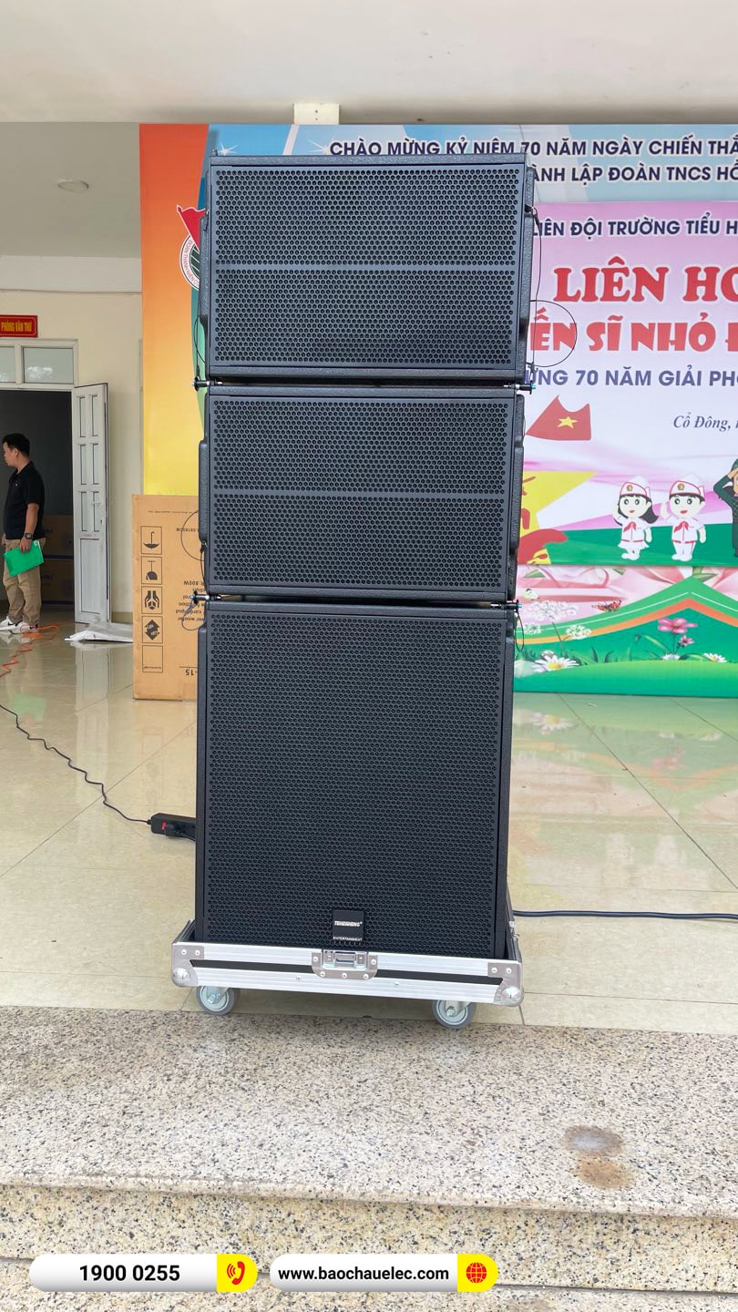 Lắp đặt dàn âm thanh gần 100tr cho trường TH Cổ Đông tại Hà Nội