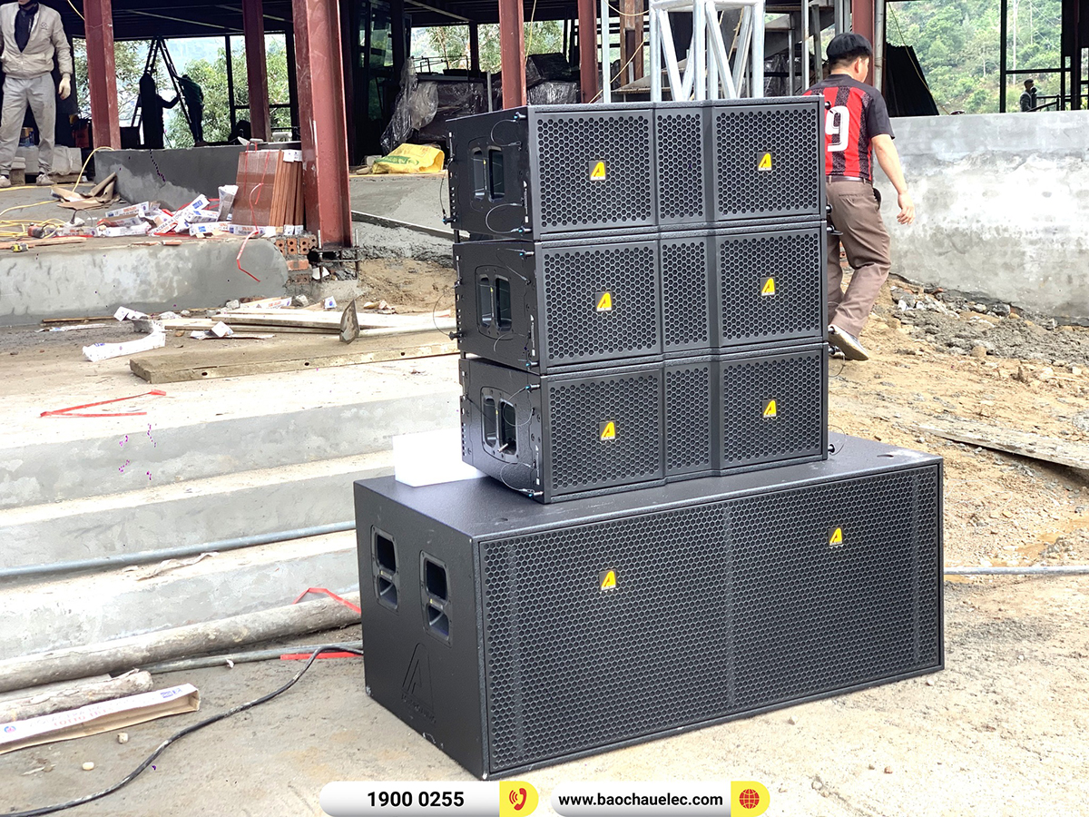 Lắp đặt hệ thống âm thanh, ánh sáng cho công ty CP Dragon Tea Suối Giàng tại Yên Bái