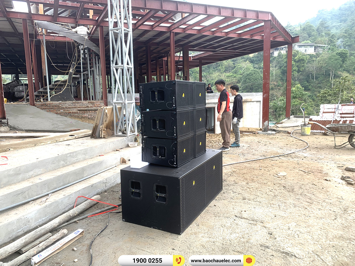 Lắp đặt hệ thống âm thanh, ánh sáng cho công ty CP Dragon Tea Suối Giàng tại Yên Bái