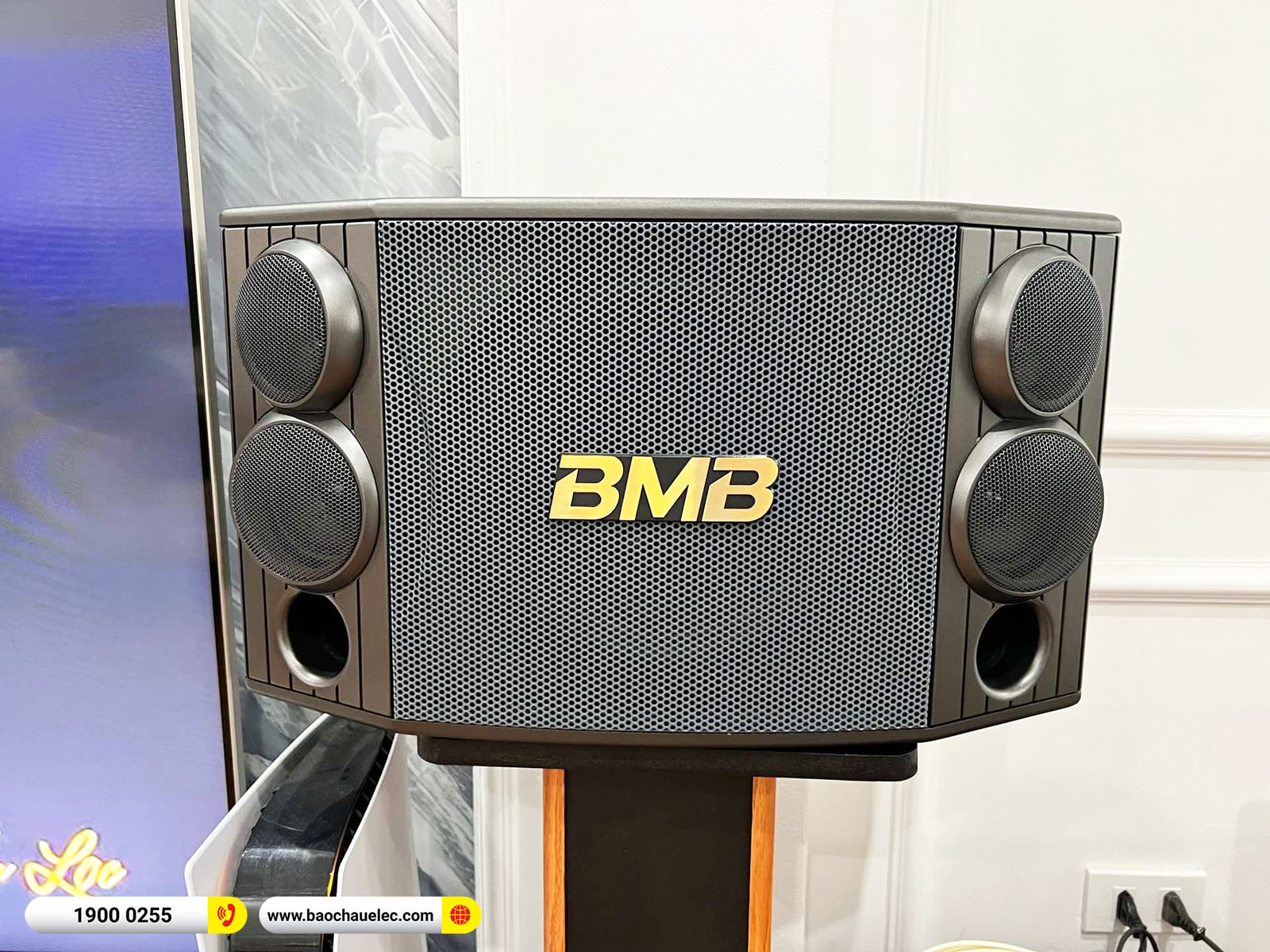 Lắp đặt dàn karaoke BMB gần 75tr cho chị An tại Hà Nội (BMB 880SE, DAD 950, KSP-50, WB-5000S,…) 