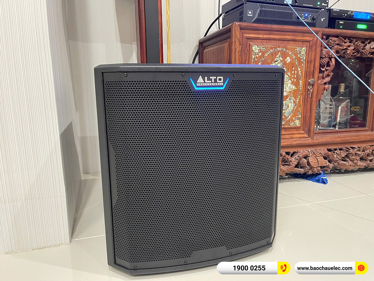 Lắp đặt dàn karaoke RCF hơn 146tr cho anh Triệu tại Cần Thơ