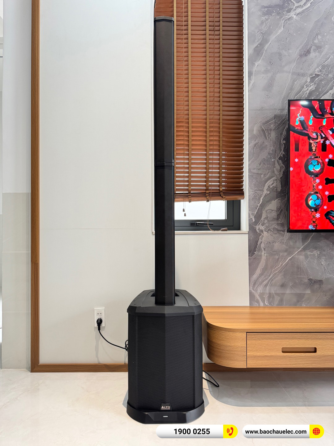 Lắp đặt d&agrave;n karaoke di động Alto hơn 37tr cho anh Minh tại Đồng Nai 