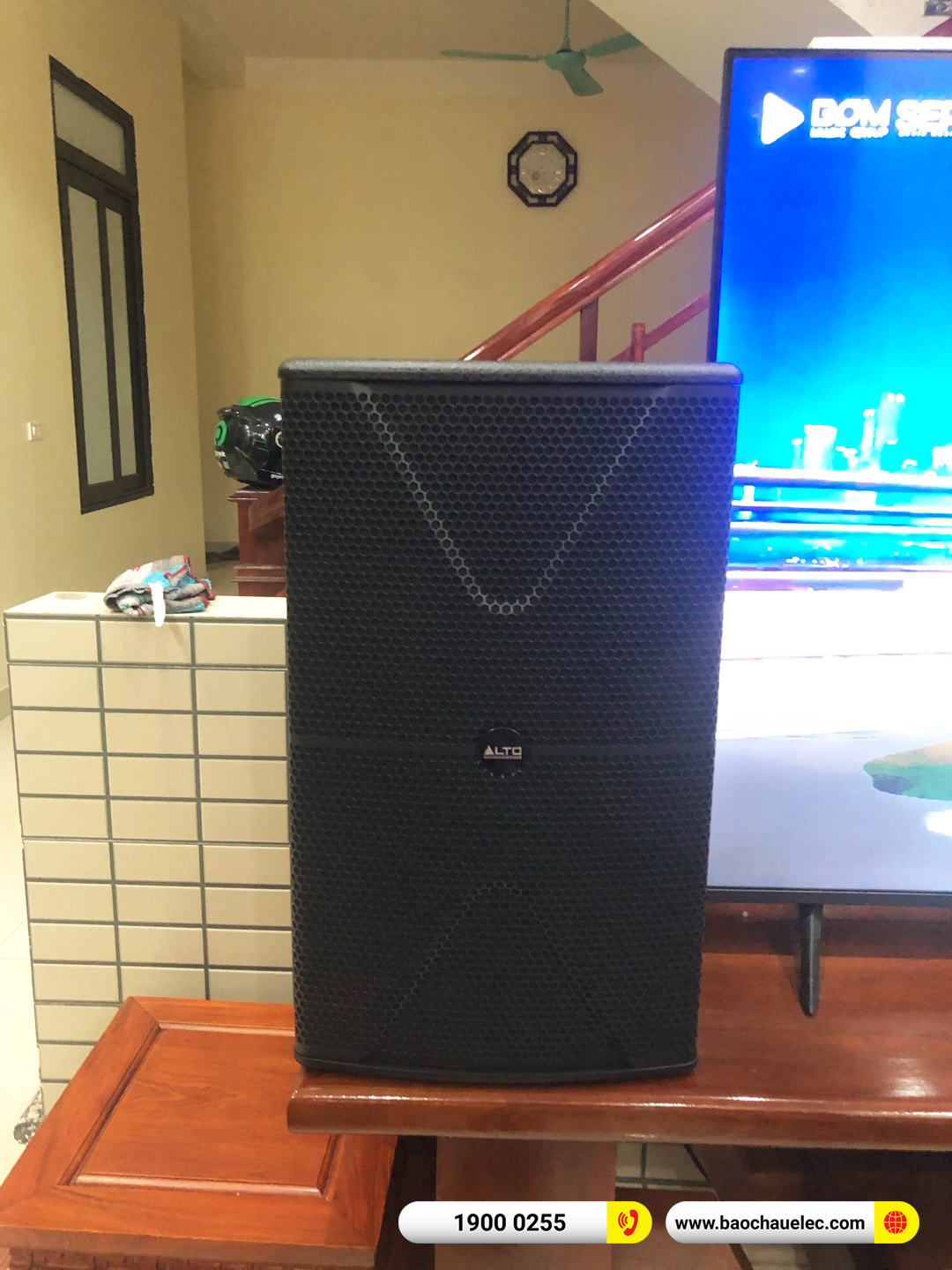 Lắp đặt dàn karaoke Alto hơn 23tr cho anh Trọng tại Hà Nội