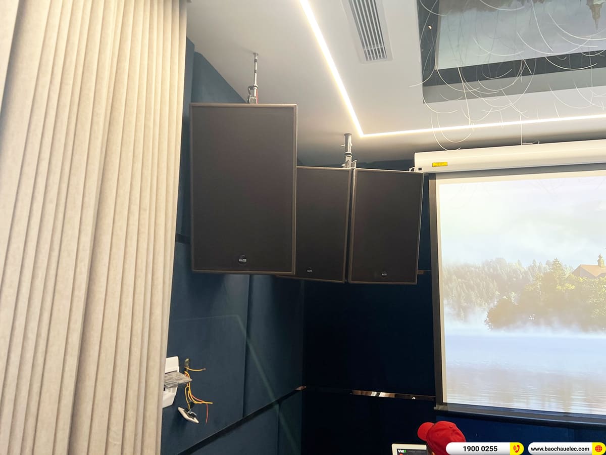 Lắp đặt dàn karaoke Alto, máy chiếu gần 360tr cho chị Kim Cương ở Bình Phước