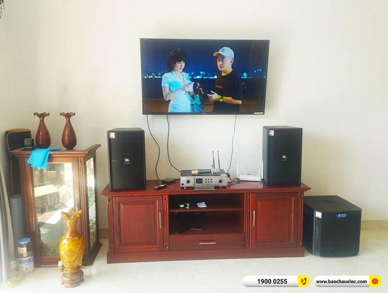 Lắp đặt dàn karaoke JBL gần 46tr cho anh Ba tại Đồng Nai (JBL KP2012 G2, Denon Pro DP-N1600, Alto TS12S)