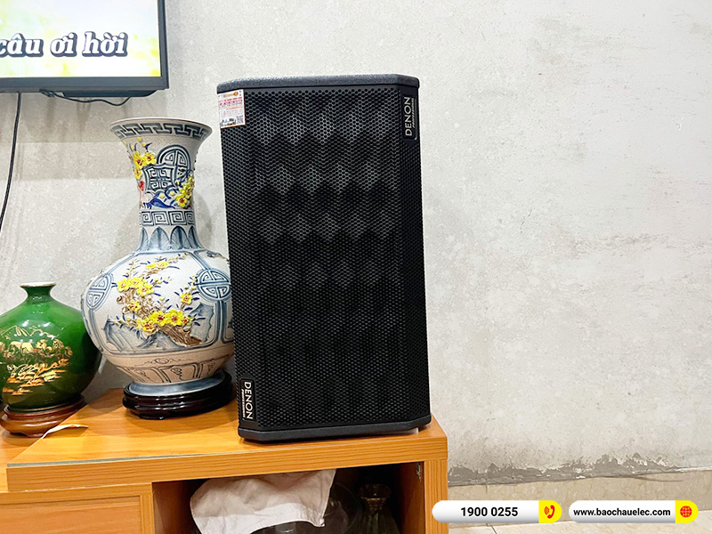 Lắp đặt dàn karaoke Denon gần 30tr cho anh Căn tại Hà Nội (Denon DP-R310, BKSound DKA 6500, SW512C)