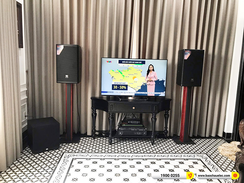 Lắp đặt dàn karaoke JBL hơn 68tr cho anh Cảnh tại Nam Định (JBL MTS12, JBL V8, JBL VX8, JBL A120P, VM300)