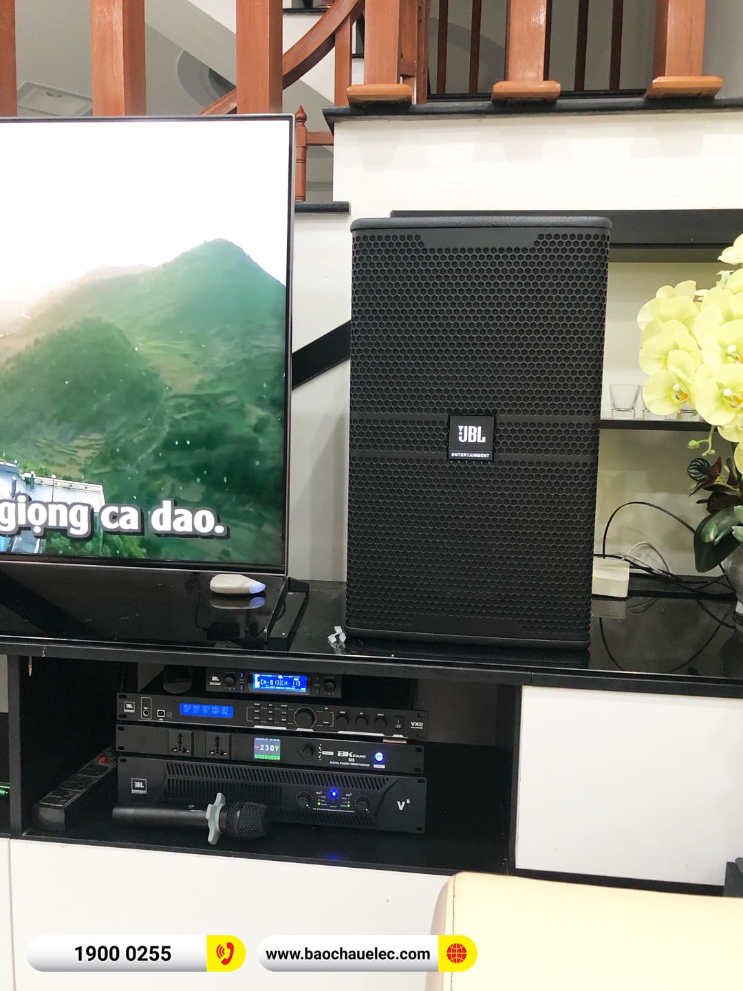Lắp đặt dàn karaoke JBL hơn 83tr cho anh Công tại Hà Nam