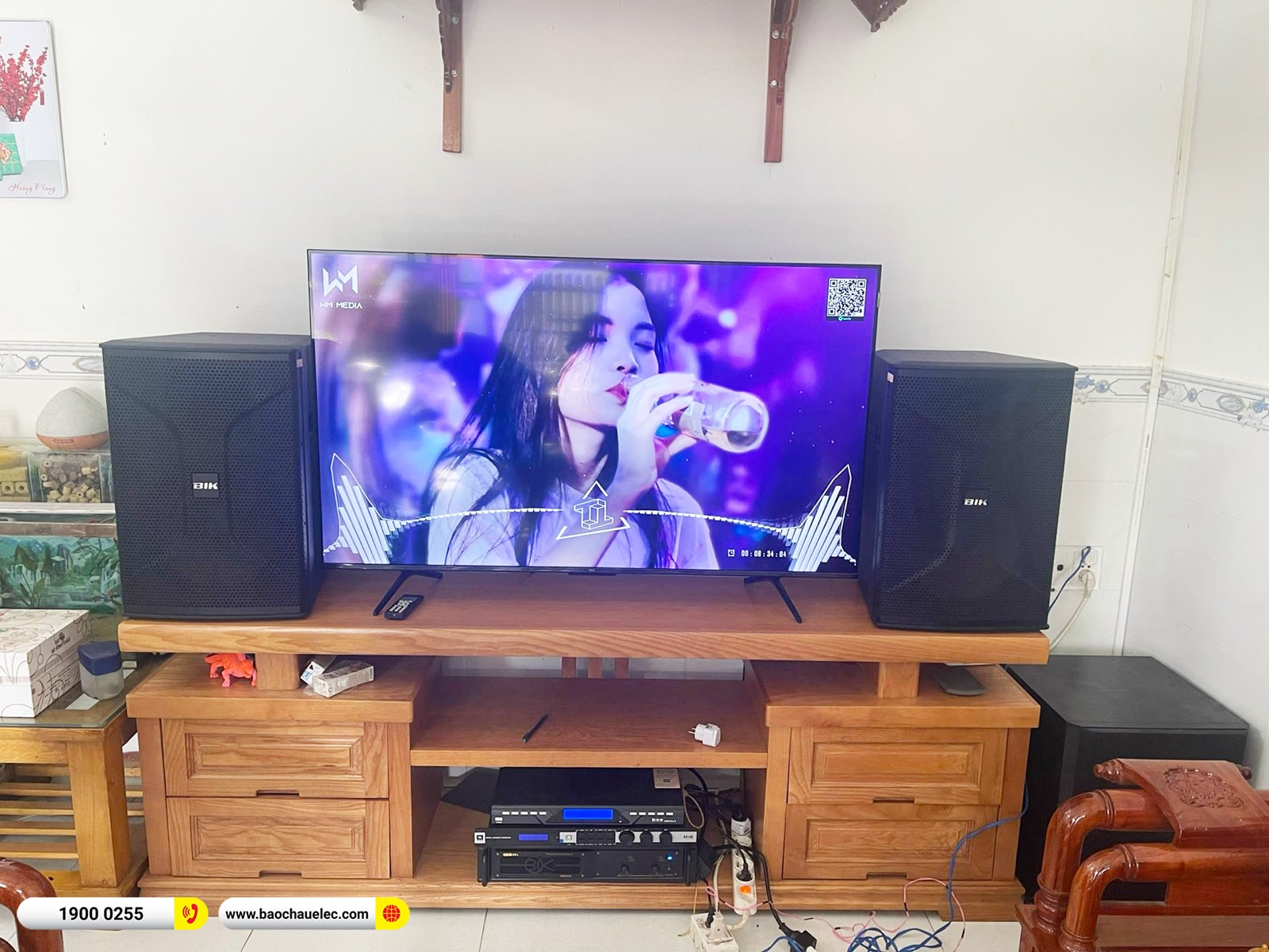 Lắp đặt dàn karaoke BIK gần 30tr cho anh Cường tại Đồng Nai 