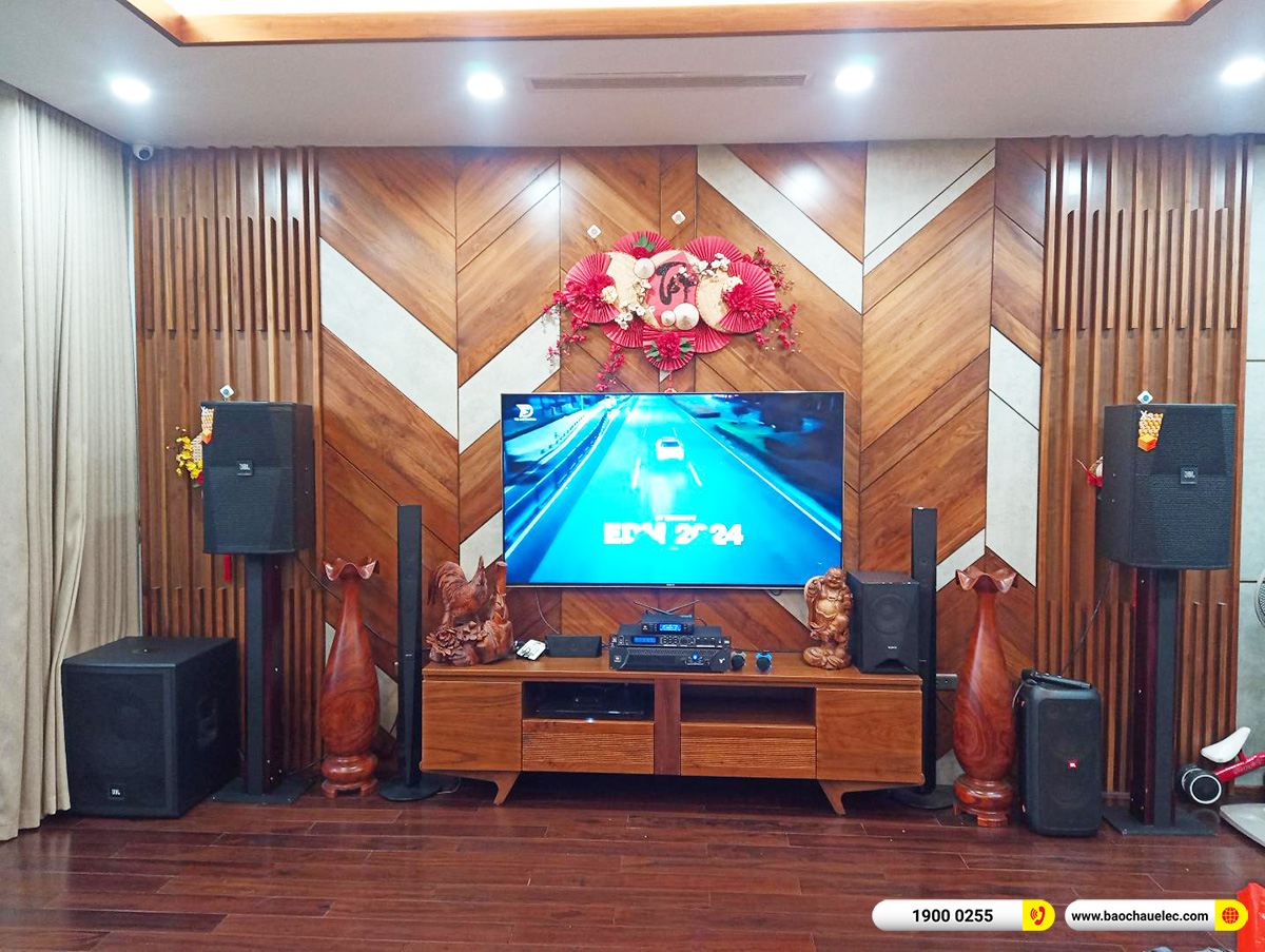 Lắp đặt dàn karaoke JBL hơn 90tr cho anh Cường tại Hà Nội 