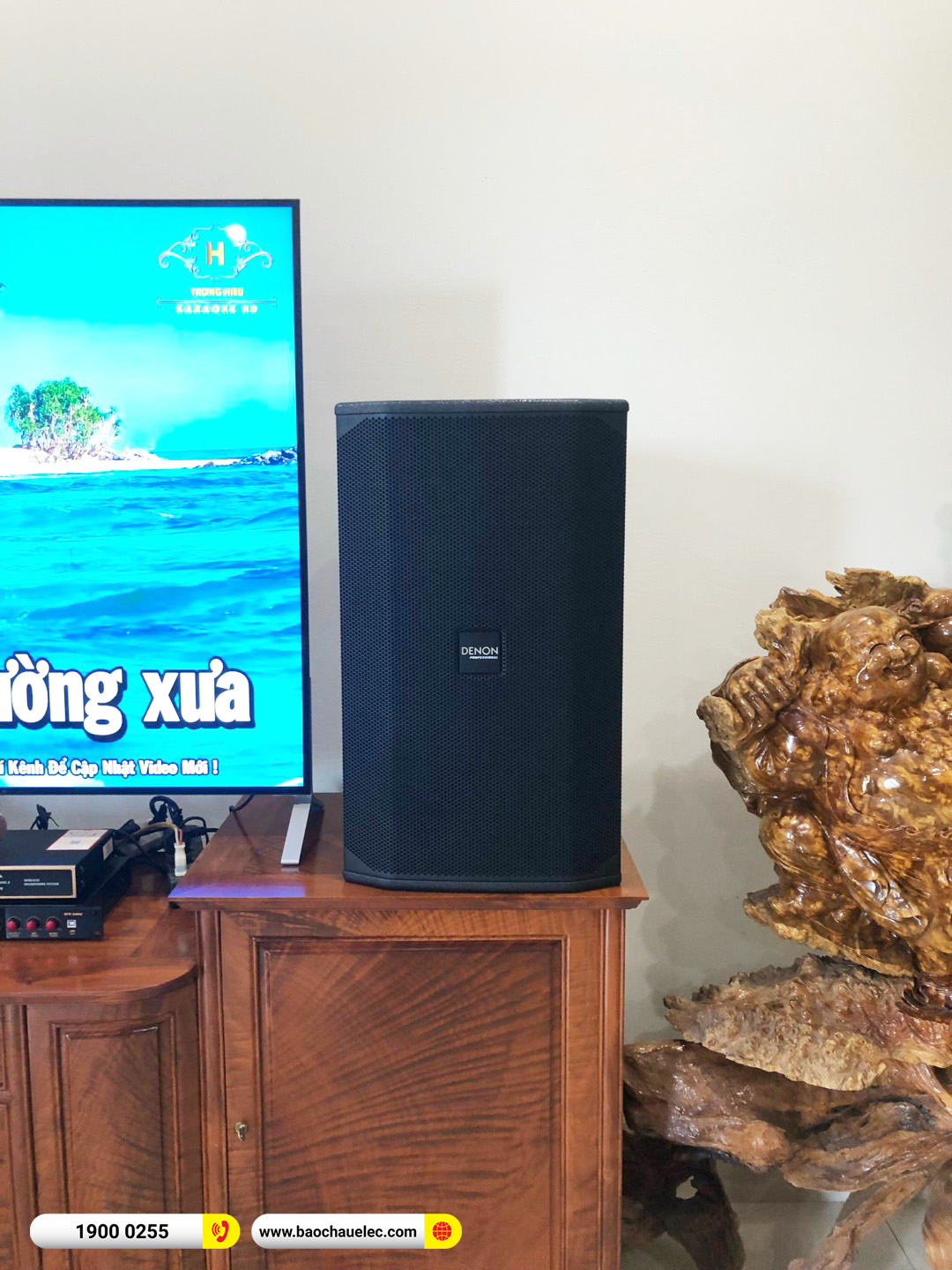 Lắp đặt dàn karaoke Denon gần 59tr cho anh Cường tại Thái Nguyên