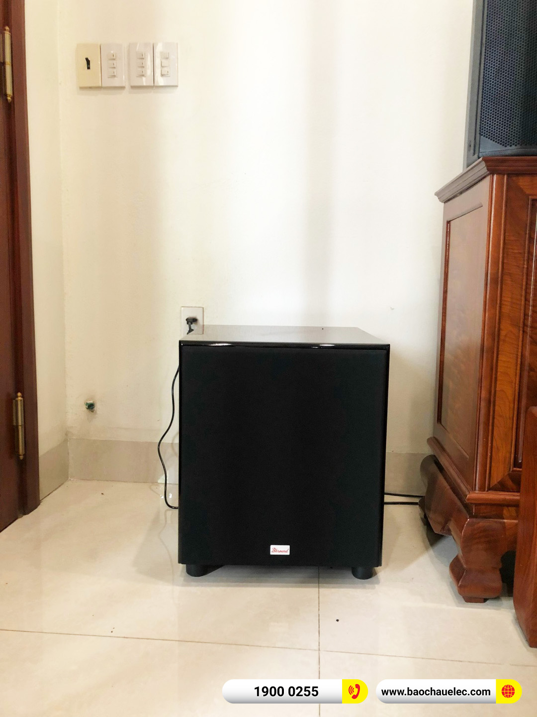 Lắp đặt dàn karaoke Denon gần 59tr cho anh Cường tại Thái Nguyên