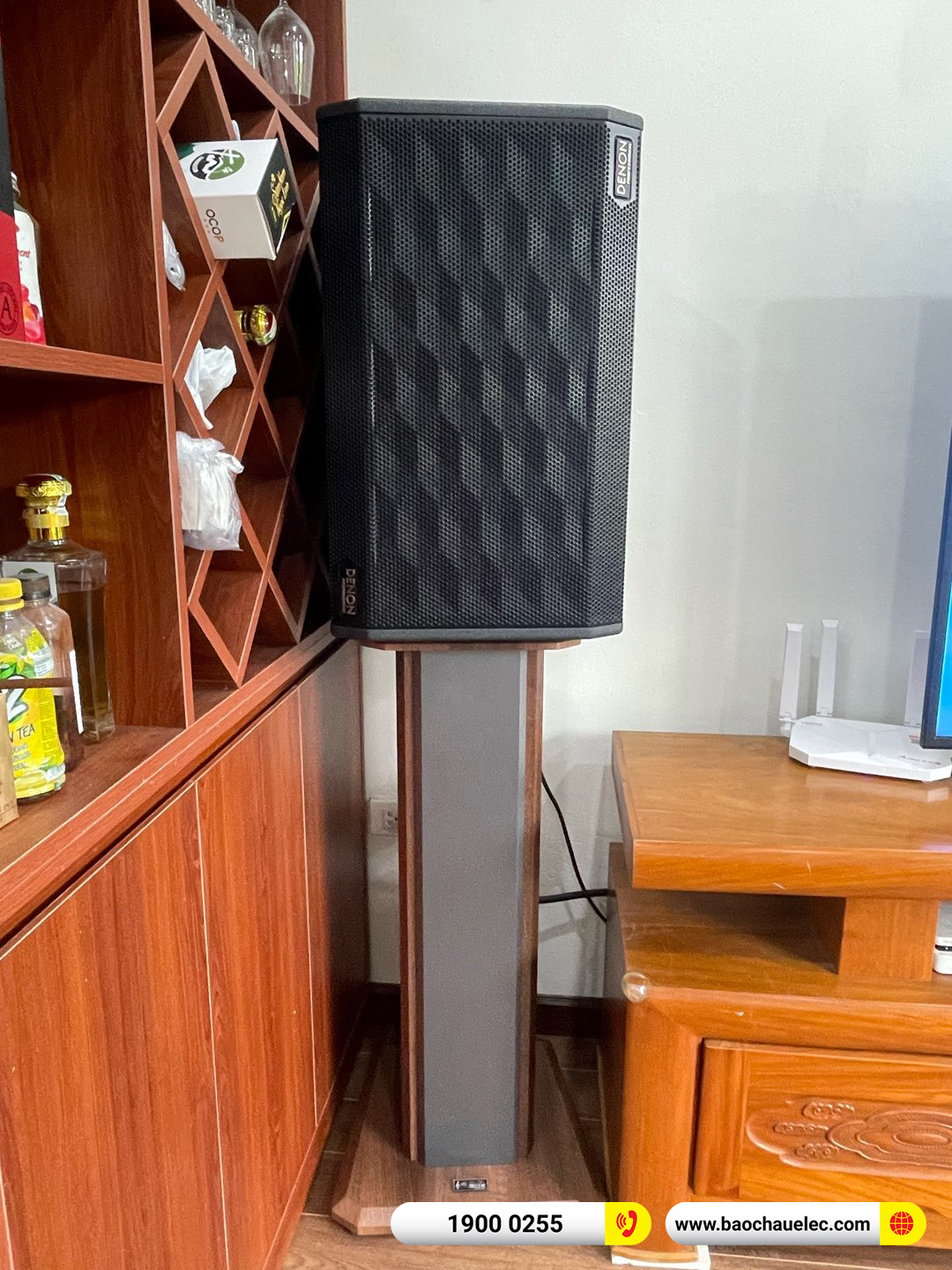 Lắp đặt dàn karaoke Denon hơn 45tr cho anh Đại tại Hải Phòng