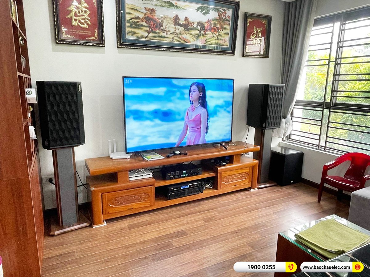 Lắp đặt dàn karaoke Denon hơn 45tr cho anh Đại tại Hải Phòng