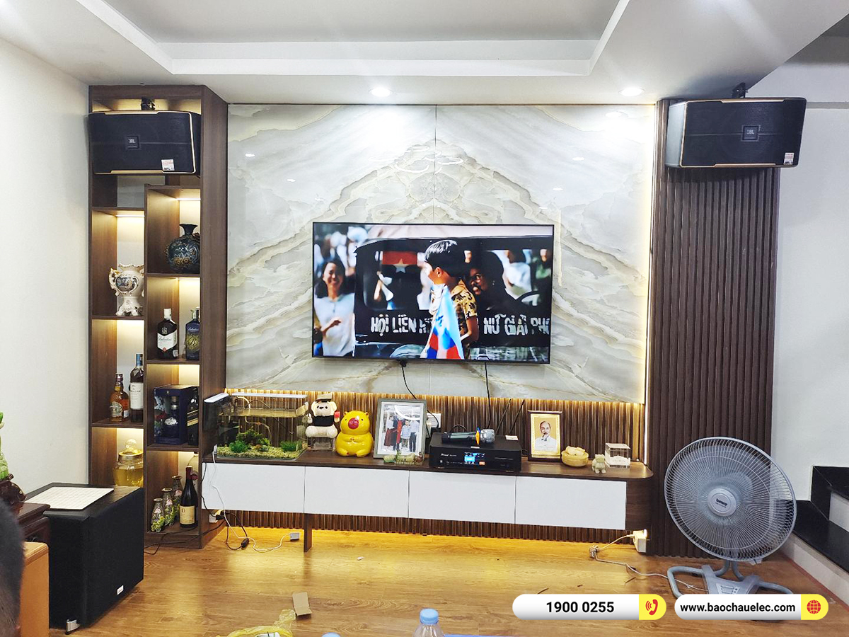 Lắp đặt dàn karaoke JBL hơn 27tr cho anh Đặng tại Hà Nội 