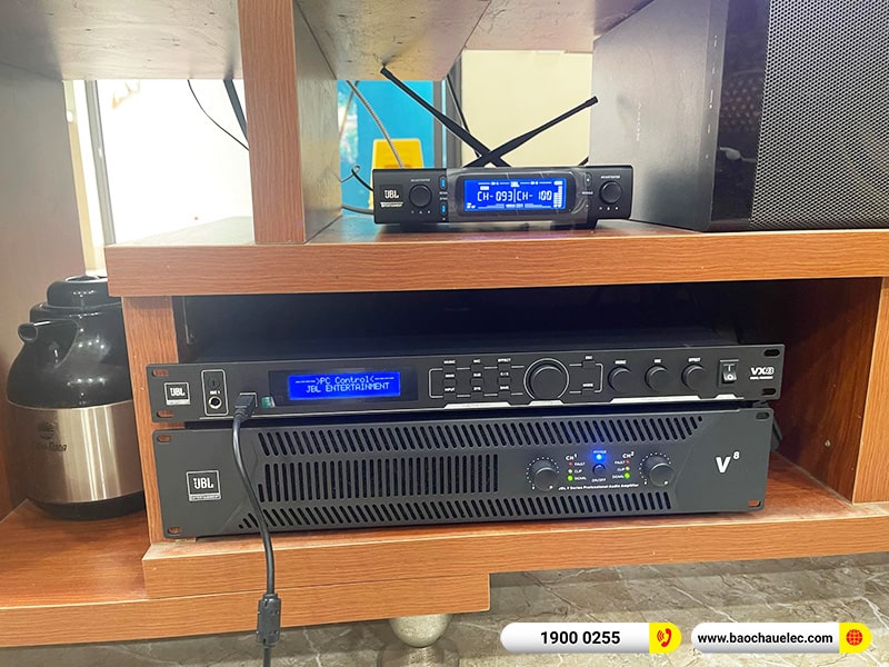 Lắp đặt dàn karaoke hơn 88tr cho anh Đạo tại Hà Nội (RCF CMAX 4110, JBL V8, JBL VX8, A120P, VM300)
