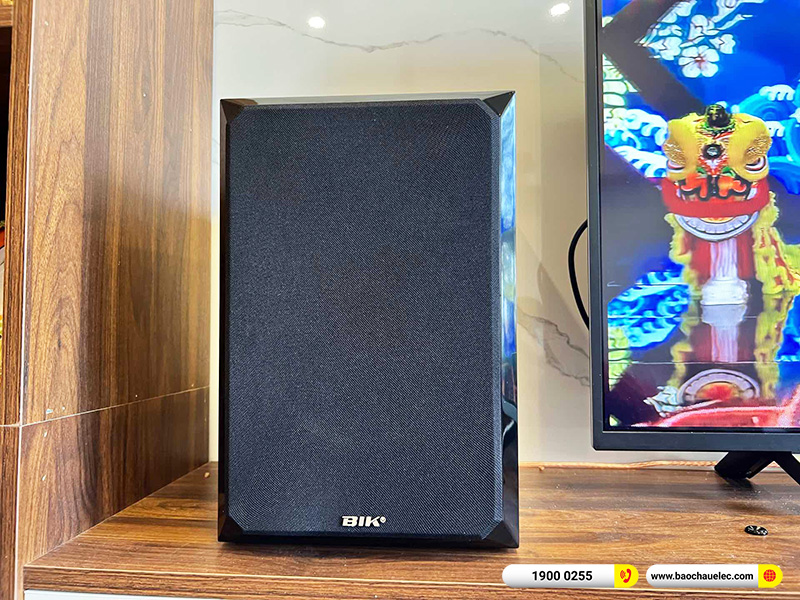 Lắp đặt dàn karaoke BIK hơn 12tr cho anh Diệu tại Hà Nội (BIK BH-X631, BIK BDA-X33)