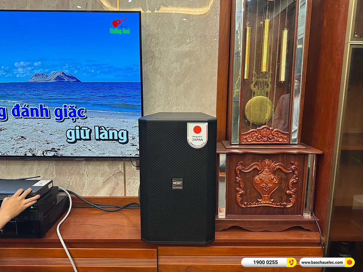 Lắp đặt d&agrave;n karaoke BIK hơn 44tr cho anh Diệu tại H&agrave; Nội 