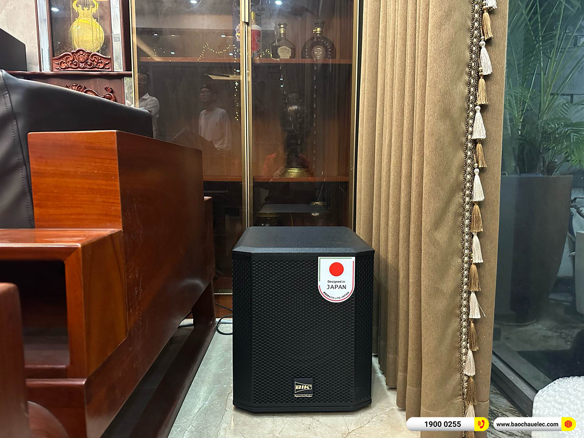 Lắp đặt d&agrave;n karaoke BIK hơn 44tr cho anh Diệu tại H&agrave; Nội 