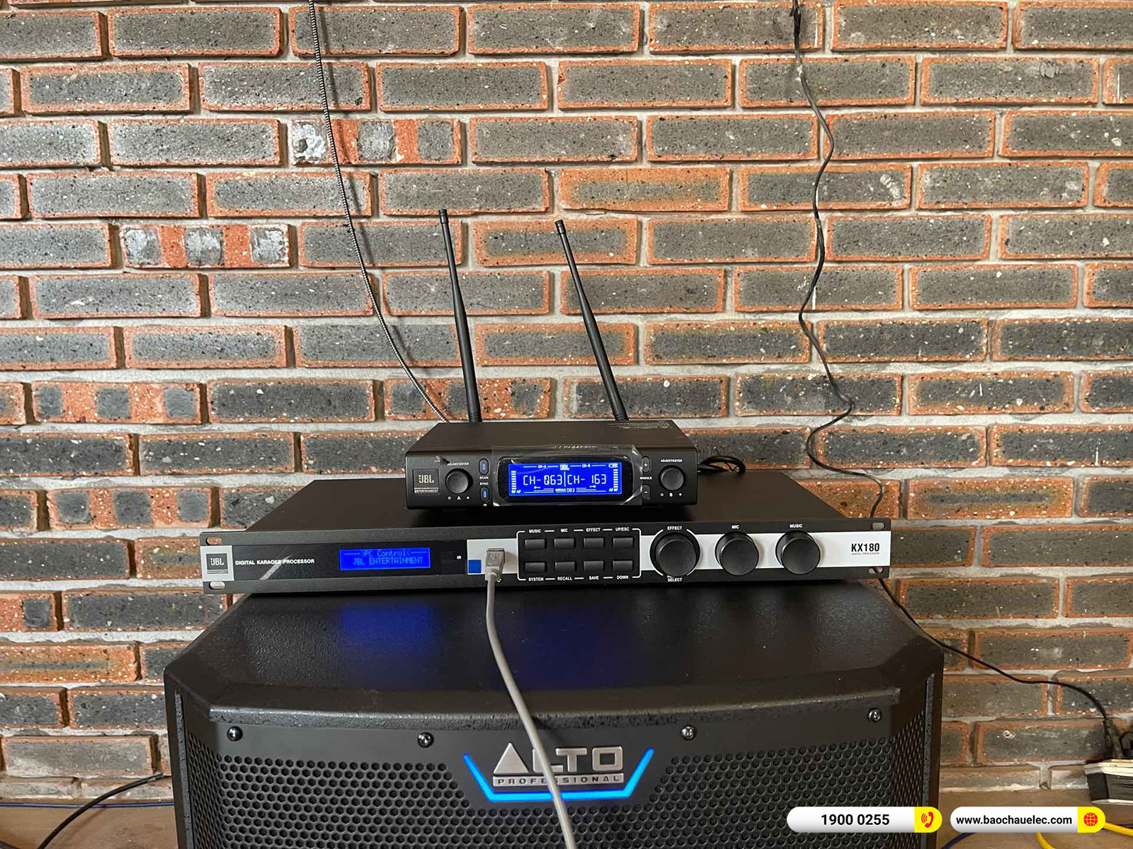 Lắp đặt dàn karaoke dBTechnologies cho anh Độ tại Thái Bình