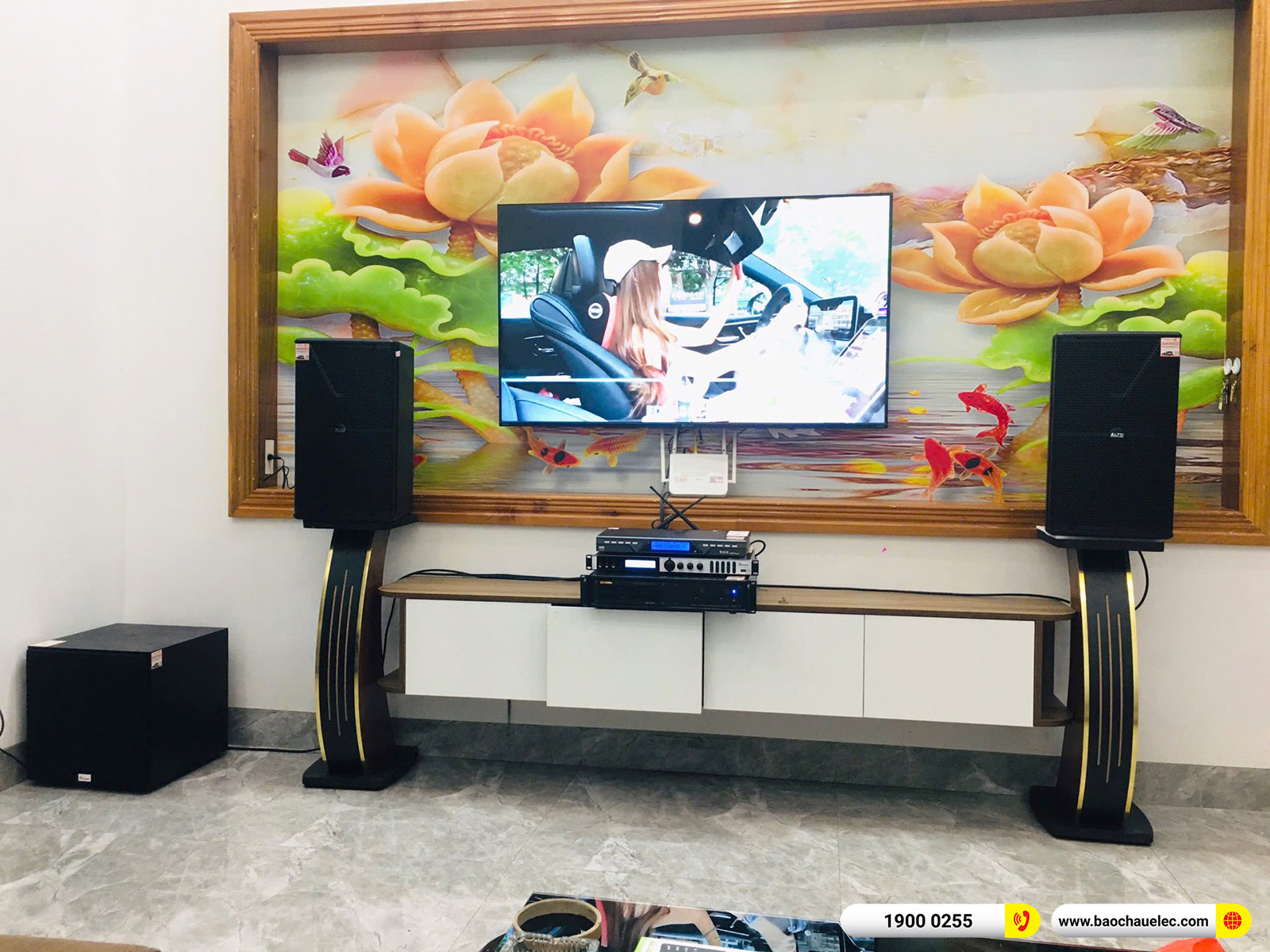 Lắp đặt dàn karaoke Alto gần 30tr cho anh Đông tại Hải Dương 